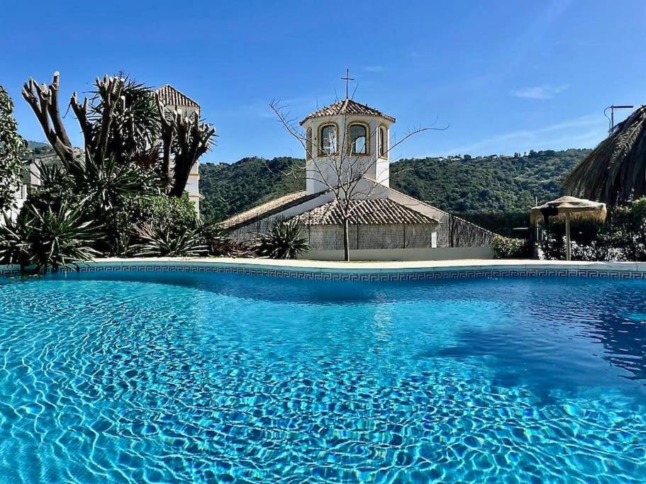 Hermosa Casita De Pueblo Con Piscina En Benahavís Exterior foto